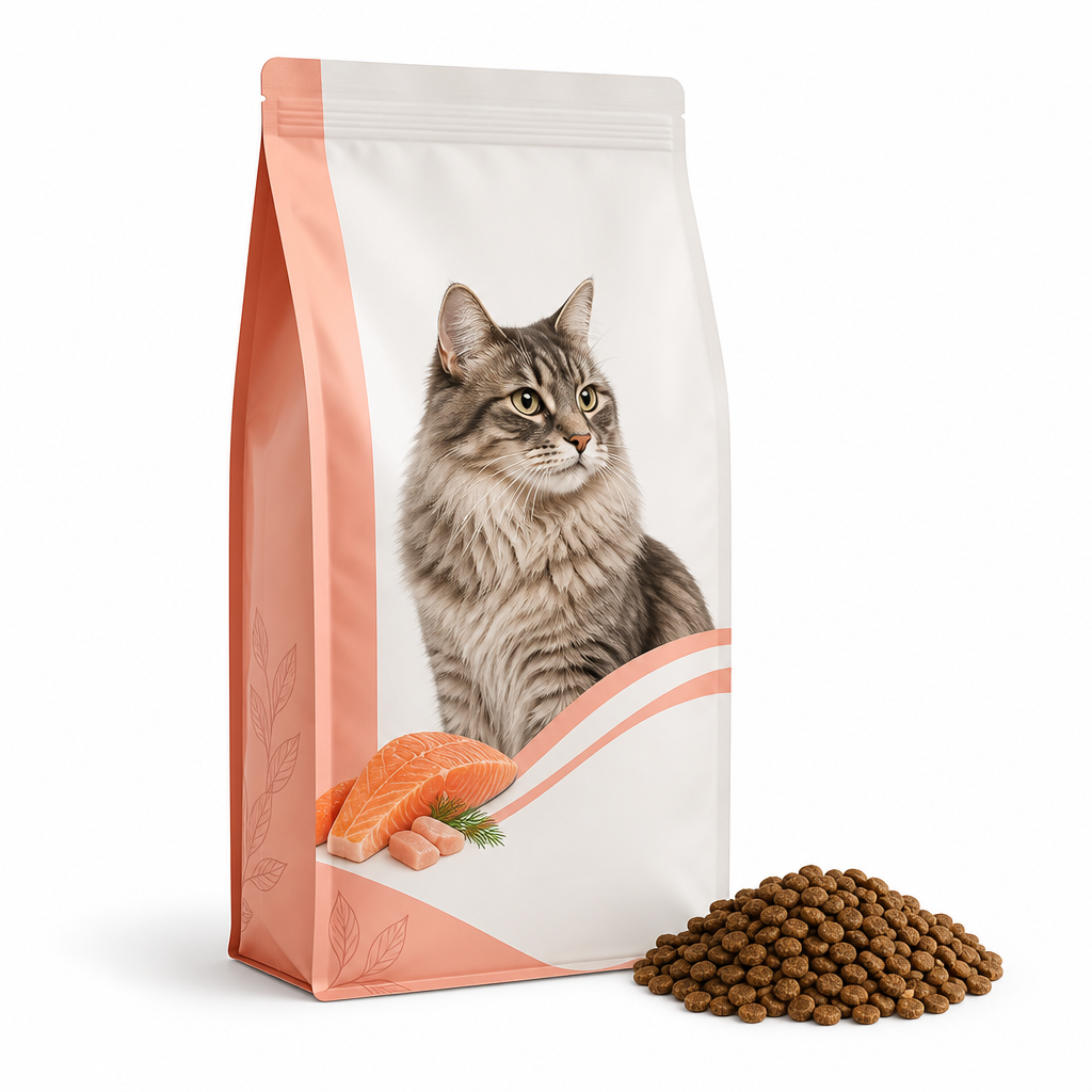 Salmon Recipe Cat Kibble